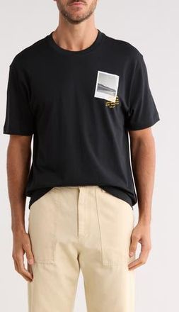 Scotch & Soda Cotton Graphic T-Shirt in Meteorite at Nordstrom Rack, Size X-Large