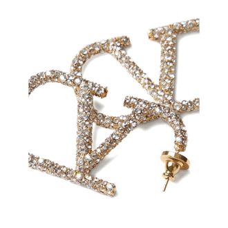 Valentino Garavani VLogo Signature Crystal-embellished Earrings