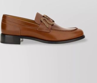 Rene Caovilla leather loafers
