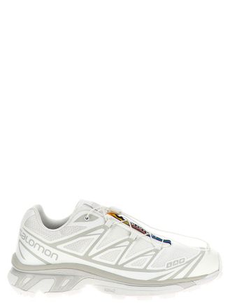 Salomon White XT-6 Lace Up Sneakers