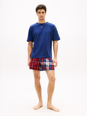 Tommy Hilfiger Mens T-Shirt & Woven Short Sleep Set - Multi - XL