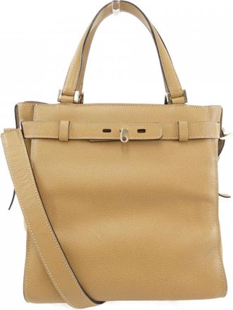 Valextra Leather Handbag (Pre-Owned)