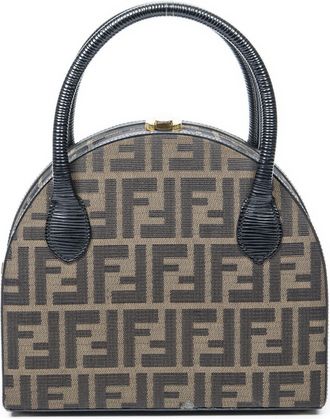 Fendi Frame Vanity Top Handle Handtas