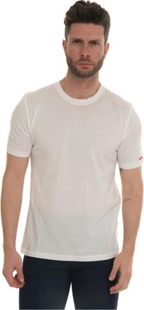 Kiton Stijlvol T-shirt - Heren - T-shirts - Wit - XL - Tops
