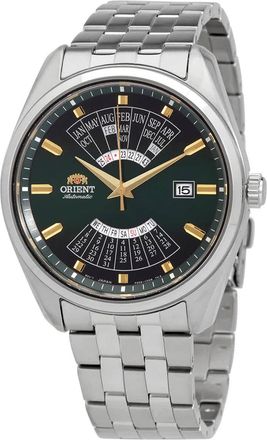 Orient Multi Year Automatic Green Dial Mens Watch RA-BA0002E10B