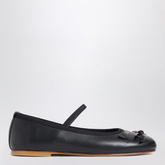 BONPOINT Ballerine Joie nera in pelle