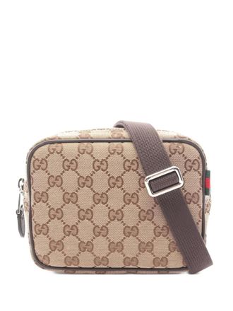 Gucci Borsa a spalla in tela GG anni 2020 - Toni neutri