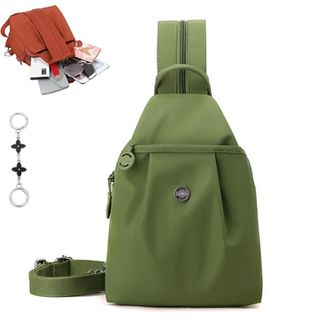 Generic Waterproof 2-Way Commuter Bag, with Waterproof Oxford, 2026 New 3 in 1 Tote Bag, Smart Storage System to Daily Travel (Green)