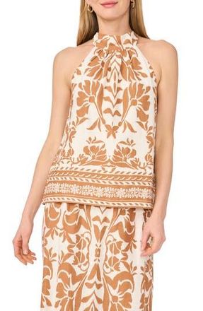 Parker Printed Halter Top in Egret at Nordstrom Rack, Size X-Small