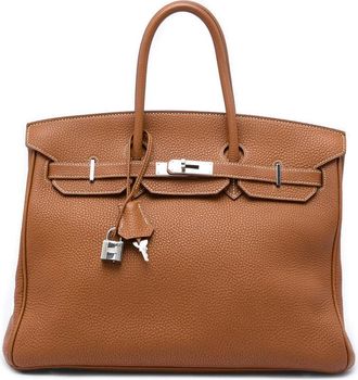 Herm&egrave;s Pre-owned Hermes Togo Birkin Retourne 35 Satchel Ladies QGECUN3NC5NPDXVY