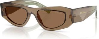 Prada Sunglasses, male, Brown, 52 MM, B19S Sunglasses