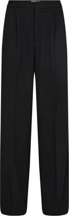 Copenhagen Muse Dames, Broeken, Zwart, Maat: M Viscose