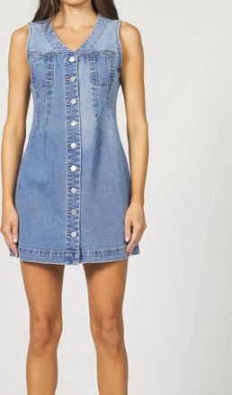 Dear John Denim Sabrina Denim Dress In Pacific