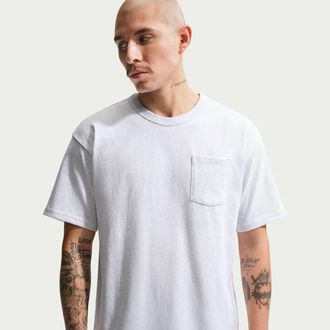 Nike Mens Nike Sportswear Premium Essentials T-Shirt in Brown | IH1123-051