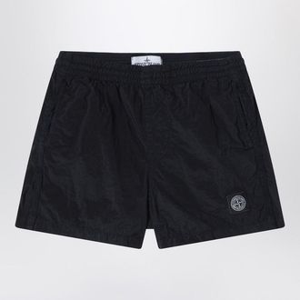 Stone Island Navy blue nylon swimsuit