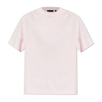 Canada Goose T-Shirts, female, Pink, Size: L Logo T-Shirt