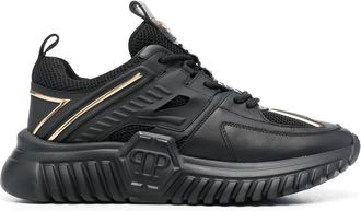 Philipp Plein Supersonic low-top sneakers - unisex - Leather - 40 - Black