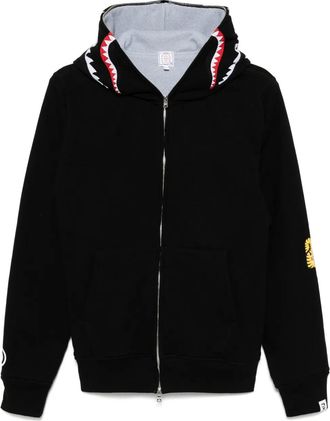 A Bathing Ape Felpa 2ND Shark con zip e cappuccio - Nero