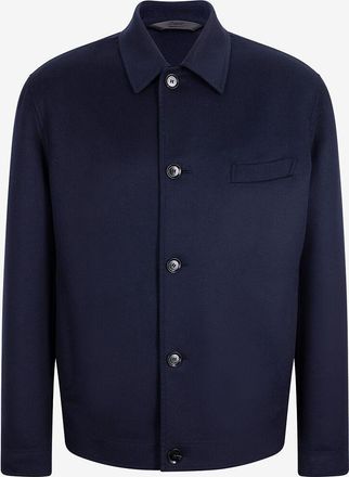 Brioni Hemdjacke aus Wolle