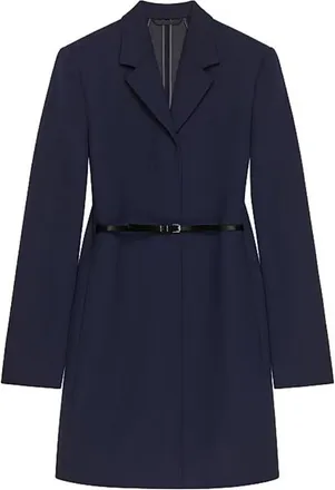 Givenchy Voyou Coat_Navy/Grey, Brand Size 36 (US Size 2)