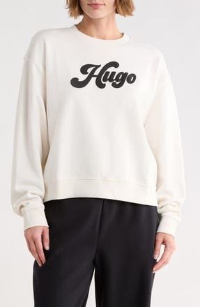 BOSS Deroxina Sweatshirt in Open White at Nordstrom Rack, Size Xx-Large