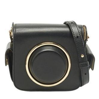 Michael Kors Pre-owned Leren Crossbodytas - Dames - Pre-owned - Zwart - Maat: ONE Size Leer