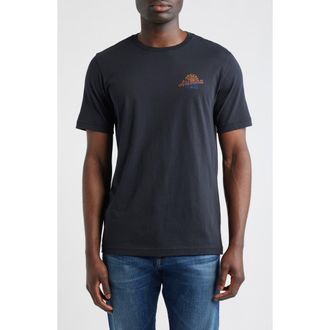 Travis Mathew Red Rock Haze Graphic T-Shirt in Black at Nordstrom, Size Xx-Large
