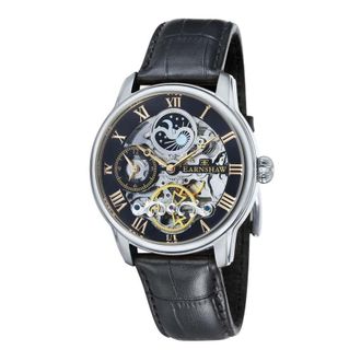 Earnshaw Longitude Black Dial Mens Watch ES-8006-04