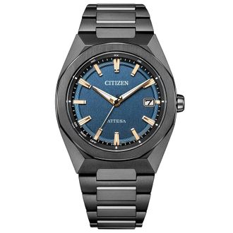 Citizen Attesa Blue Dial Mens Watch CB3045-61L