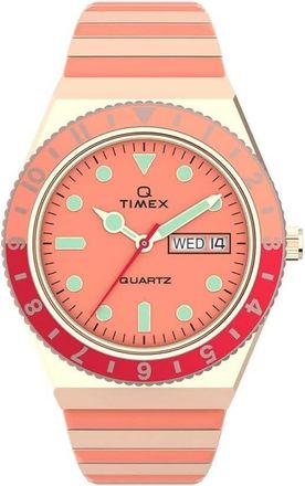 Timex Malibu Quartz Pink Dial Ladies Watch TW2V38600