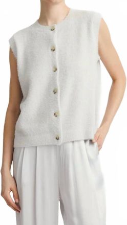 M&eacute;lissa Nepton Alexe Sweater Vest In Light Grey