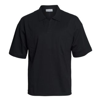 Paolo Pecora Polo Shirts, male, Black, Size: M Polo Shirt