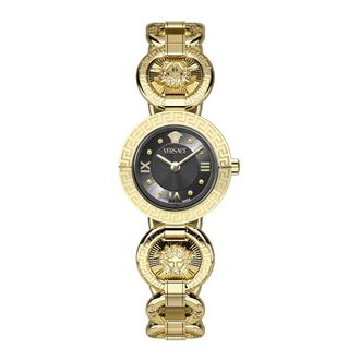Versace Accessoires, Dames, Geel, ONE Size, Quartz Horloge