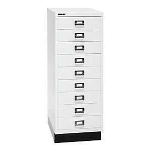 Bisley Serie 39 Multidrawer Con Z&oacute;calo Din A3 9 Cajones Blanco