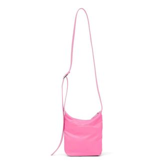 Maison Margiela Shoulder Bags, female, Pink, Size: ONE SIZE Logo Patch Crossbody