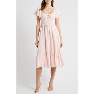 knee length dresses for ladies All-over print long sleeve midi dress – Alendary