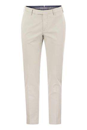 Pantaloni Torino Skinny Trousers In Cotton And Silk
