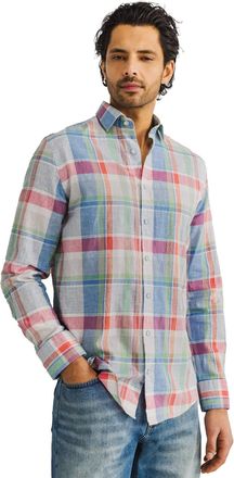 State of Art regular fit oxford overhemd ruitpatroon