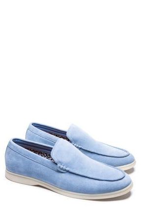 Tailorbyrd Mitchell Suede Loafer in Sky Blue at Nordstrom Rack, Size 10.5