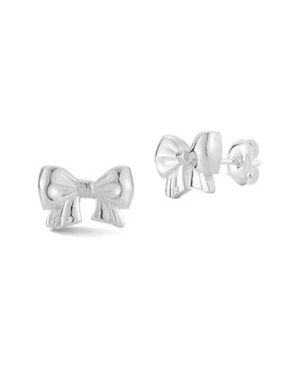 Sphera Milano Silver Bow Studs