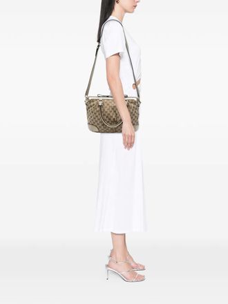 Gucci 2016-2025 GG Canvas Sukey satchel - Bruin