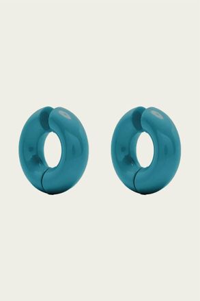 UNCOMMON MATTERS Womens Stratus Hoops In Verdigris