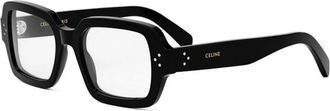 Celine Authentieke 3 Dots Bril Premium Kwaliteit - unisex - Brillen - Zwart - 51 MM - Accessoires