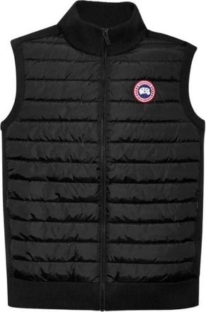 Canada Goose Hybridge Knit Vest - Heren - Bodywarmers - Zwart - M - Wol - Jassen
