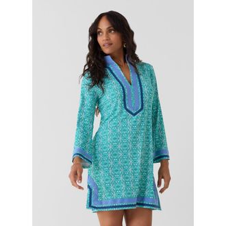 Cabana Life Tunic Dress in Hudson at Nordstrom, Size X-Small