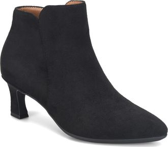 Söfft Violet Ankle Boot in Black Suede at Nordstrom Rack, Size 8.5