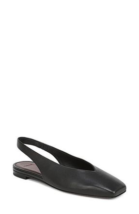 Vince Darlina Slingback Flat in Black at Nordstrom, Size 5.5