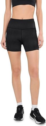 Brooks Chaser 5 Short Tight Womens Shorts Sonic Black : 2XL (US Womens 20-22), Nylon/Spandex