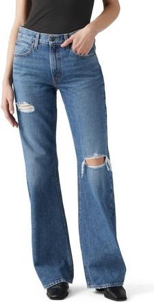 Levi's 94 Baggy Bootcut Jeans Womens Oakland Nights Denim Mid Rise PALL562