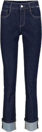 Red Button Kate Donkerblauwe Turnup Jeans - Dames - Jeans - Blauw - Maat: S Katoen